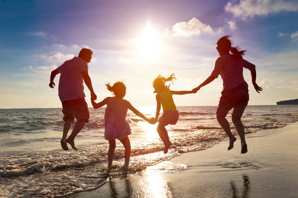 family vacation beach