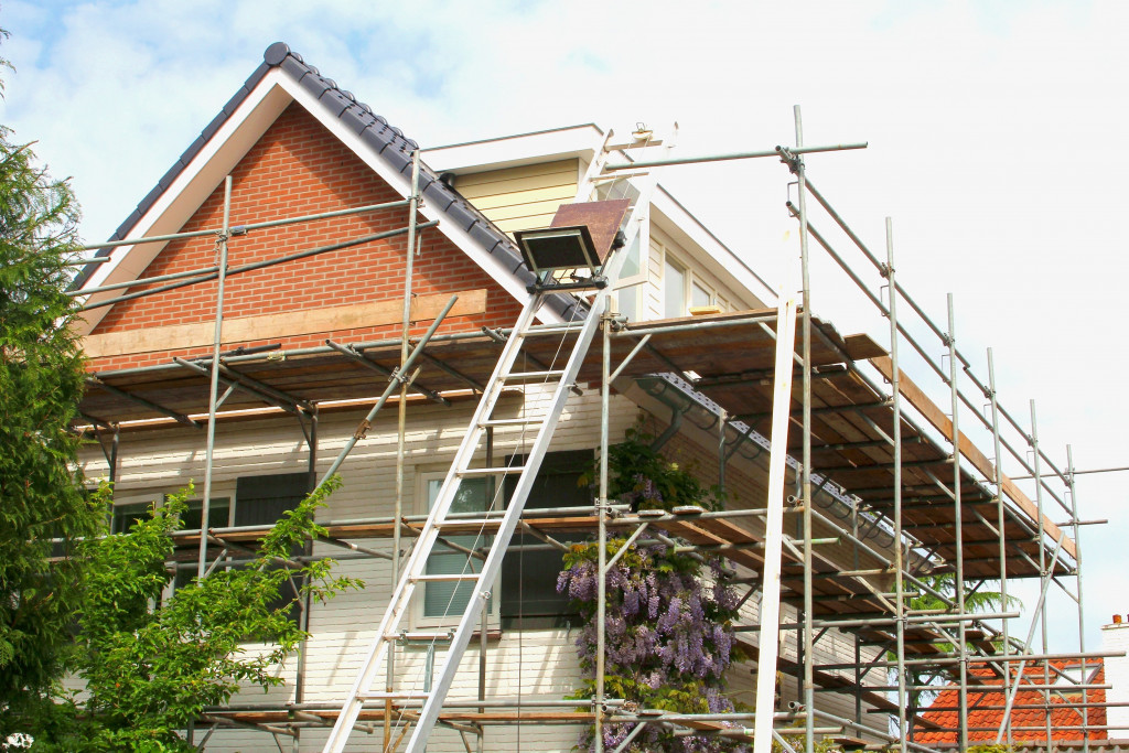 house on construction