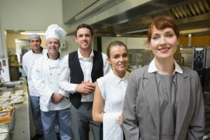 Restaurant staff with high retention